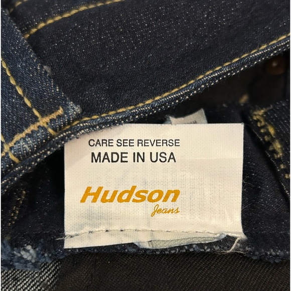 Women’s Hudson Bootcut Dark Denim Jeans‎ Made in USA Size 25 - Picture 4 of 5